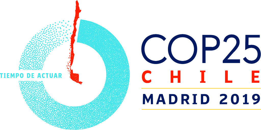 Logo 25ª Conferencia de las Partes de la Convención Marco de las Naciones Unidas sobre el Cambio Climático (COP25)